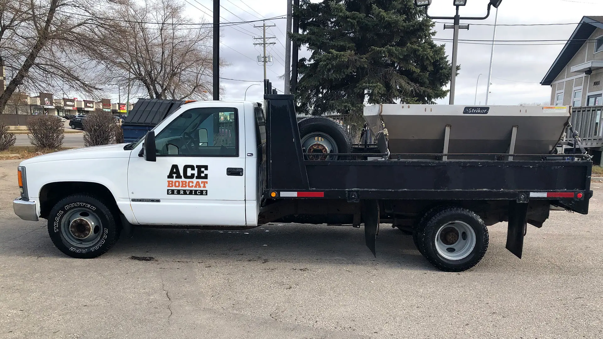 Ace Bobcat Service Lot Sander